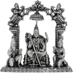 GOD MURUGAN OXEDISED SILVER SILAI  (92.5 PURITY)